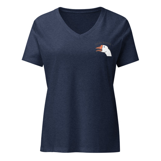 Women’s relaxed v-neck t-shirt